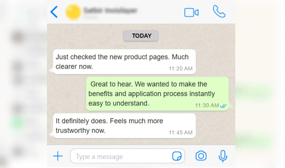 Client Messages Screen Shots